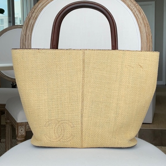 CHANEL Bags Chanel Straw Tote 1 X 17 Poshmark